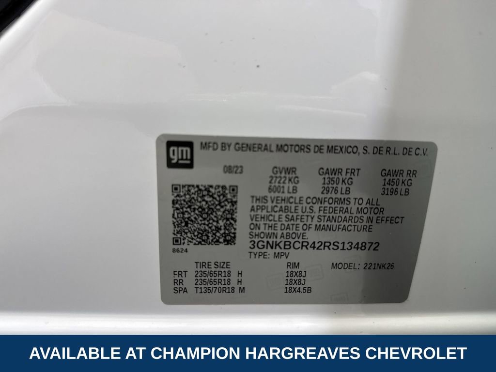 Certified 2024 Chevrolet Blazer LT w/ Convenience Package image 42