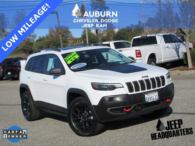 Used 2021 Jeep Cherokee Trailhawk w/ Sun, Sound & Nav Group image 1