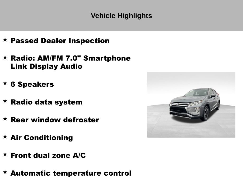 Used 2018 Mitsubishi Eclipse Cross SE image 18