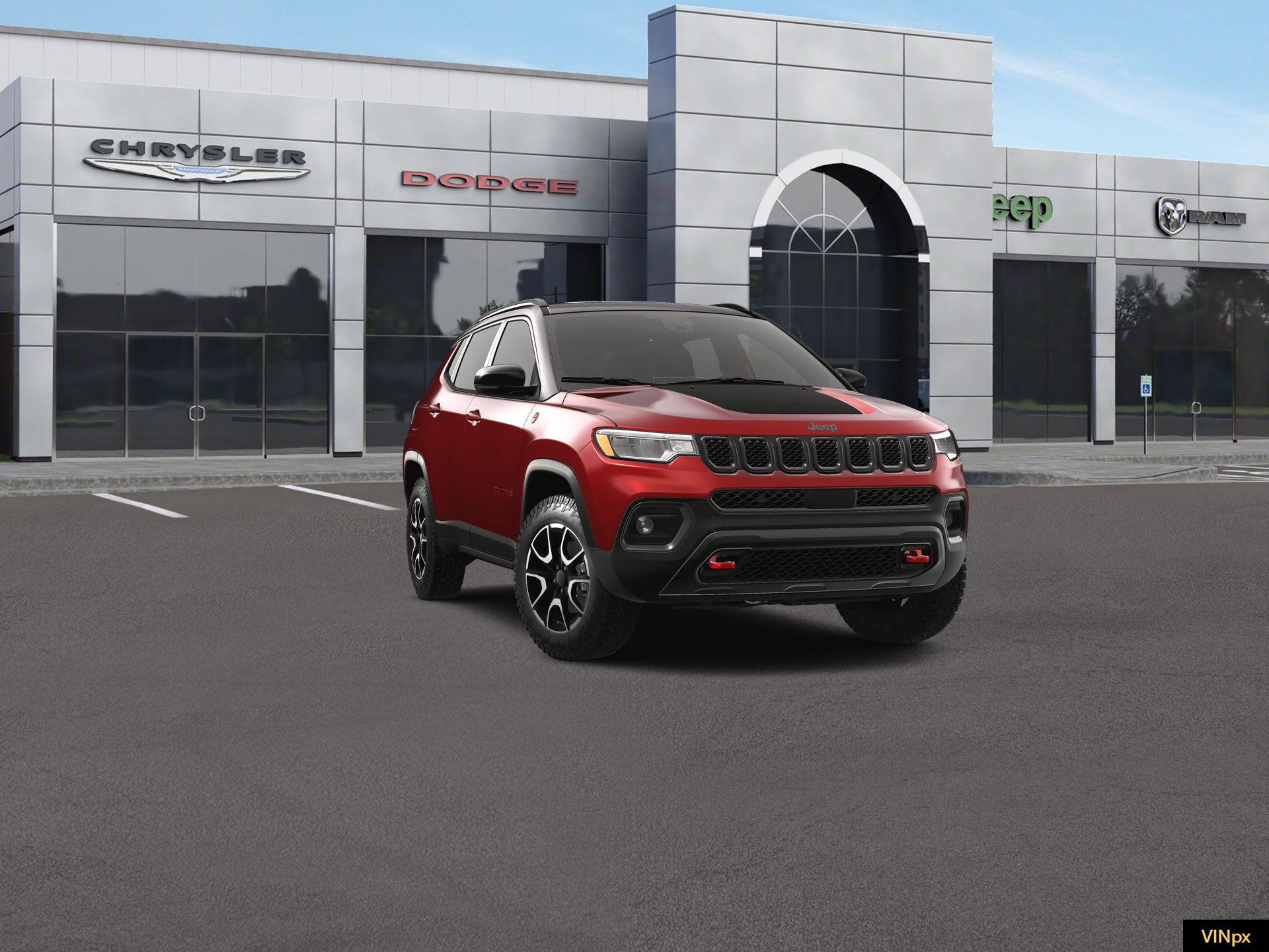 New 2026 Jeep Compass Trailhawk w/ Sun, Sound & Navigation Group AWD/4WD image 16