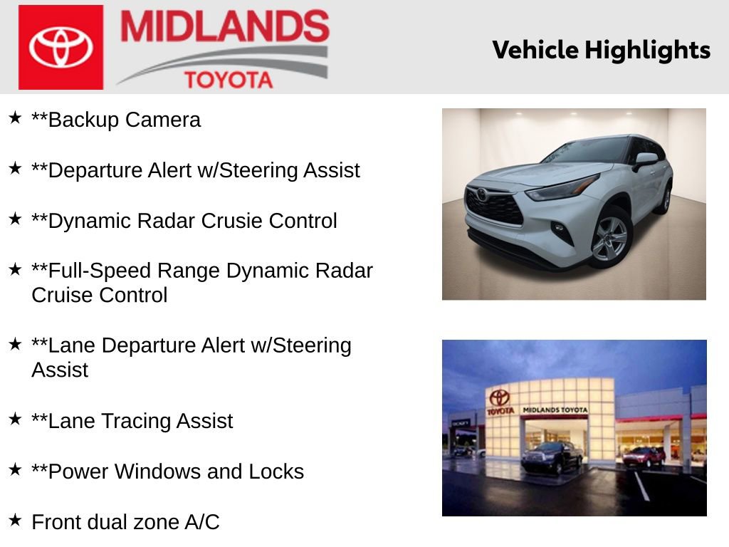Used 2024 Toyota Highlander LE image 2