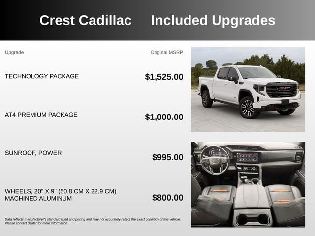 Used 2024 GMC Sierra 1500 AT4 w/ Technology Package AWD/4WD image 5