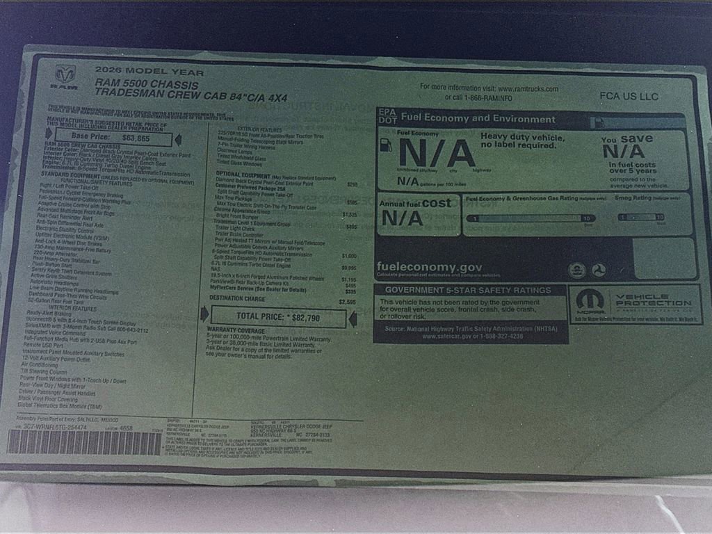 New 2026 RAM 5500 Tradesman w/ Chrome Appearance Group image 21