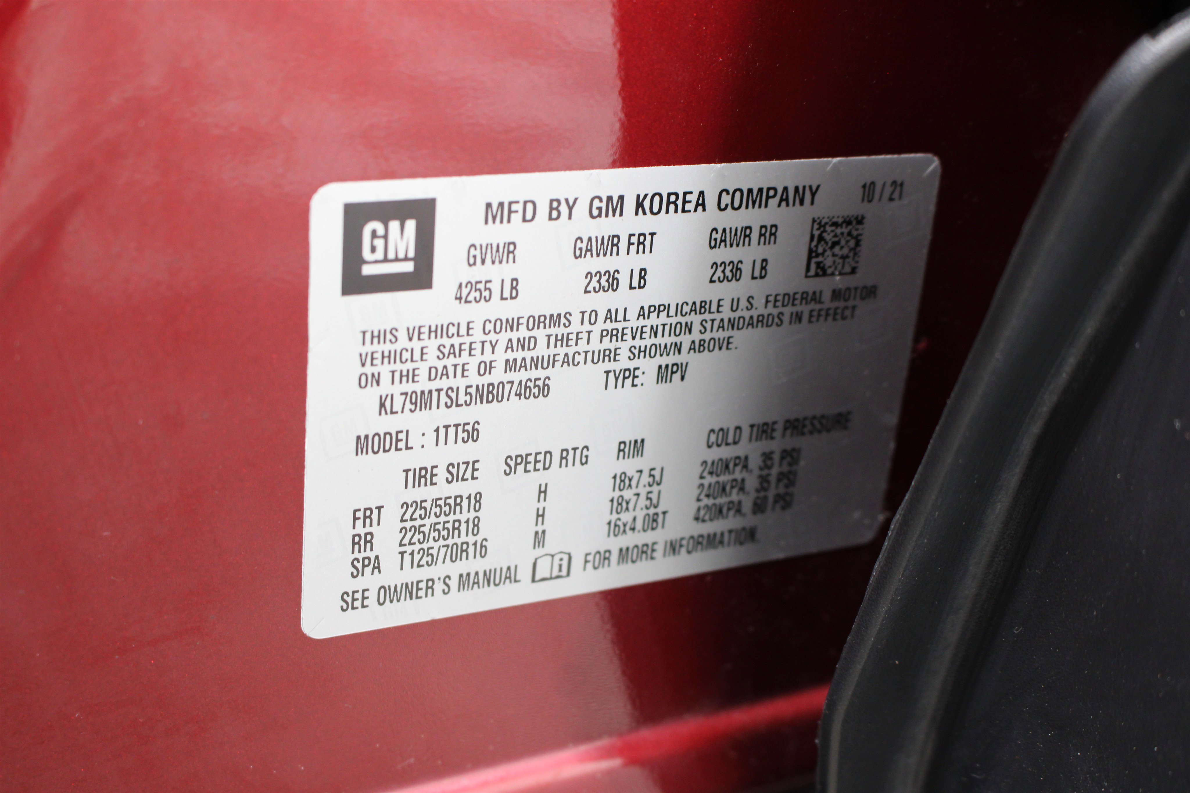 Used 2022 Chevrolet TrailBlazer RS w/ Sun and Liftgate Package image 38