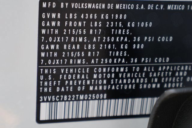 Certified 2026 Volkswagen Taos S FWD image 25