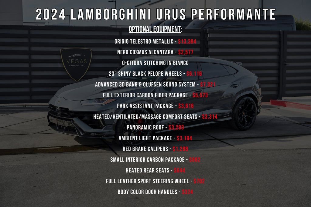 Used 2024 Lamborghini Urus Performante AWD/4WD image 5