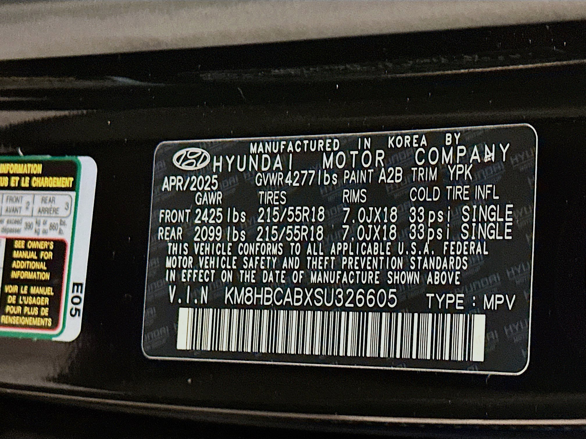 Used 2025 Hyundai Kona SEL AWD/4WD image 12