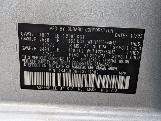 Certified 2026 Subaru Crosstrek 2.0i Premium w/ Crosstrek Mirror Package image 29