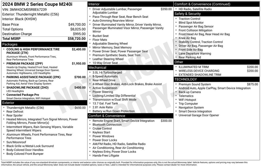 Used 2024 BMW M240i M240i image 33