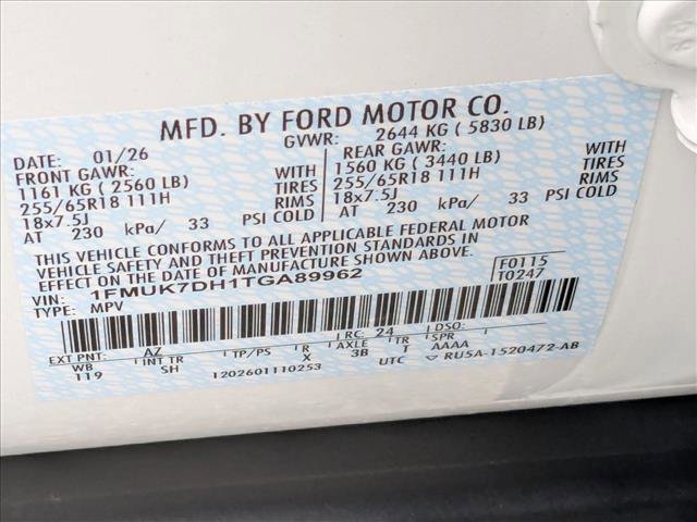 New 2026 Ford Explorer Active w/ Active Comfort Package RWD image 16