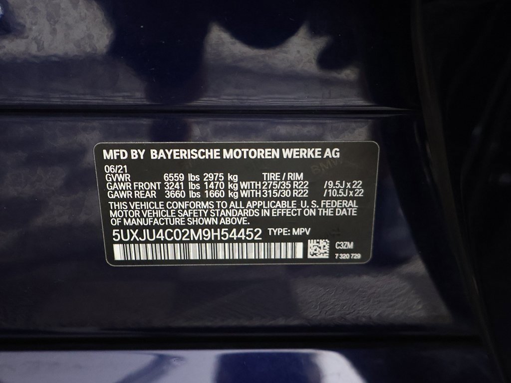 Used 2021 BMW X5 M50i w/ Premium Package image 55