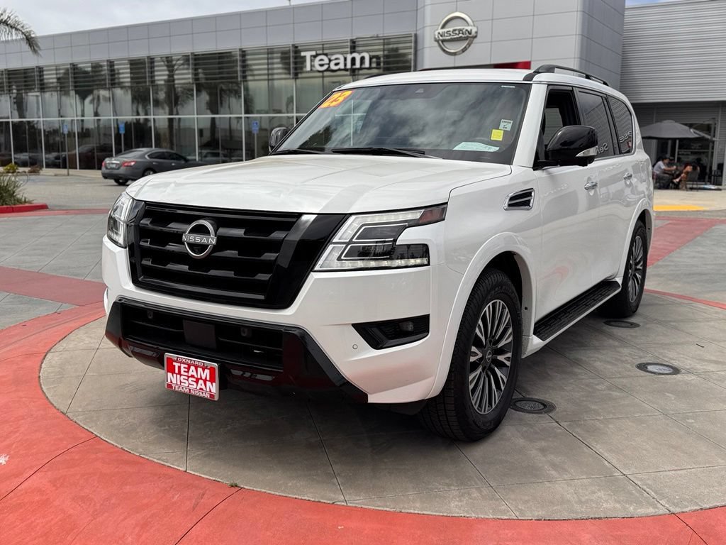 Certified 2023 Nissan Armada SL w/ Midnight Edition Package RWD image 4