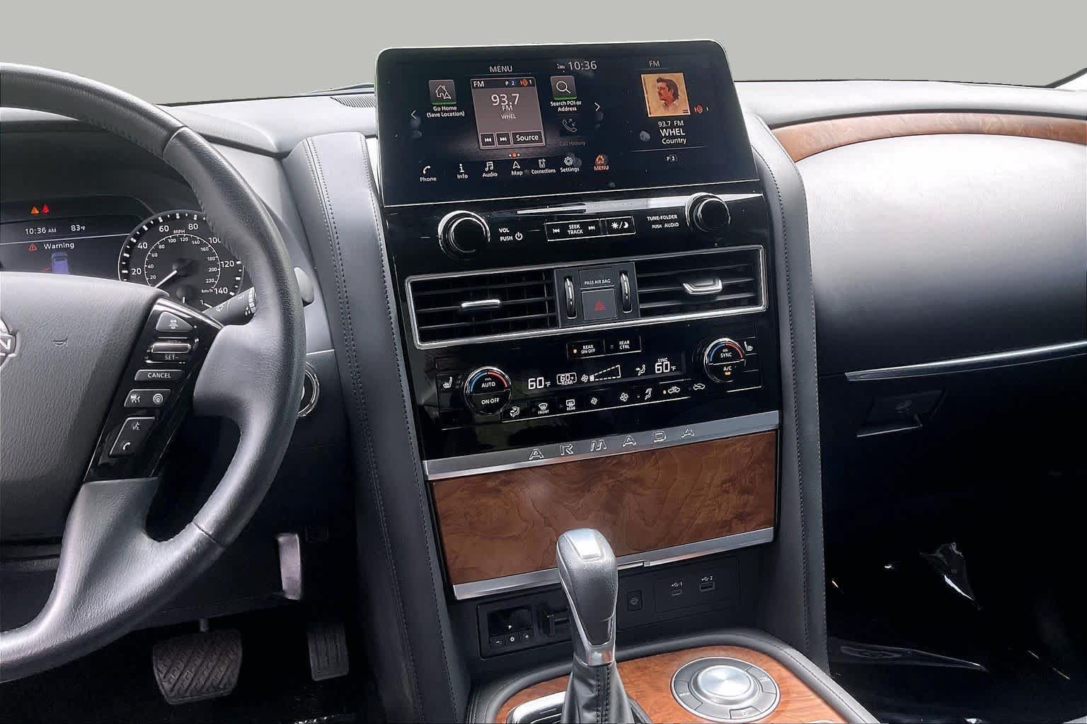 Used 2023 Nissan Armada SL w/ Captain's Chairs Package RWD image 7