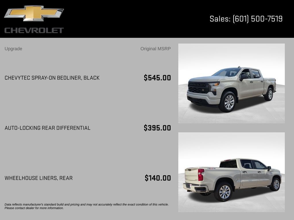 New 2026 Chevrolet Silverado 1500 Custom AWD/4WD image 8
