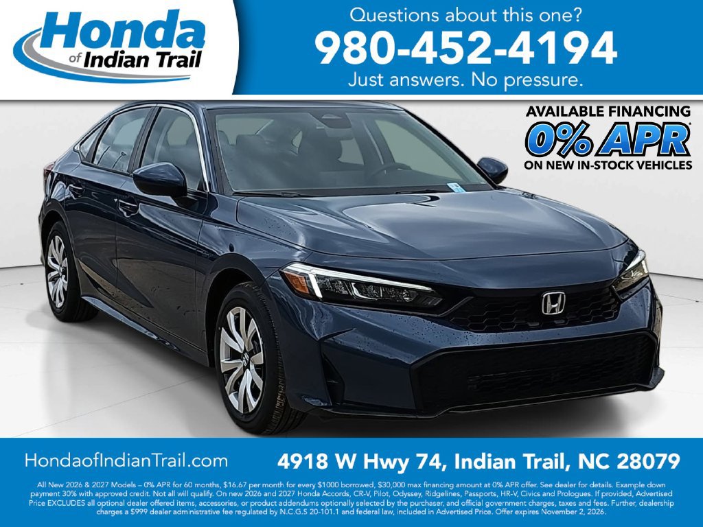 Used 2026 Honda Civic LX