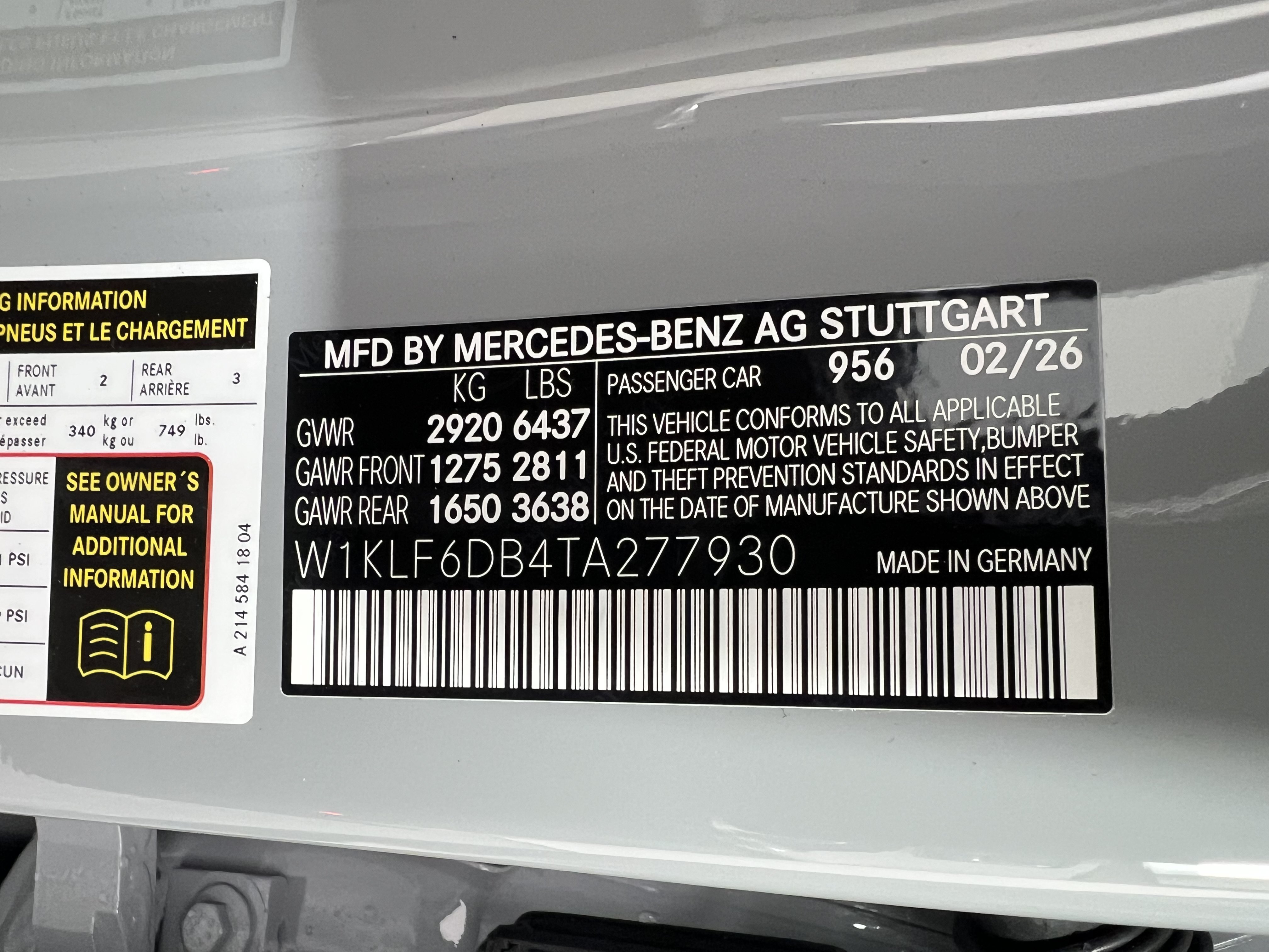 New 2026 Mercedes-Benz E 53 AMG e 4MATIC Sedan image 36