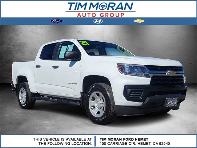 Used 2021 Chevrolet Colorado W/T w/ WT Convenience Package