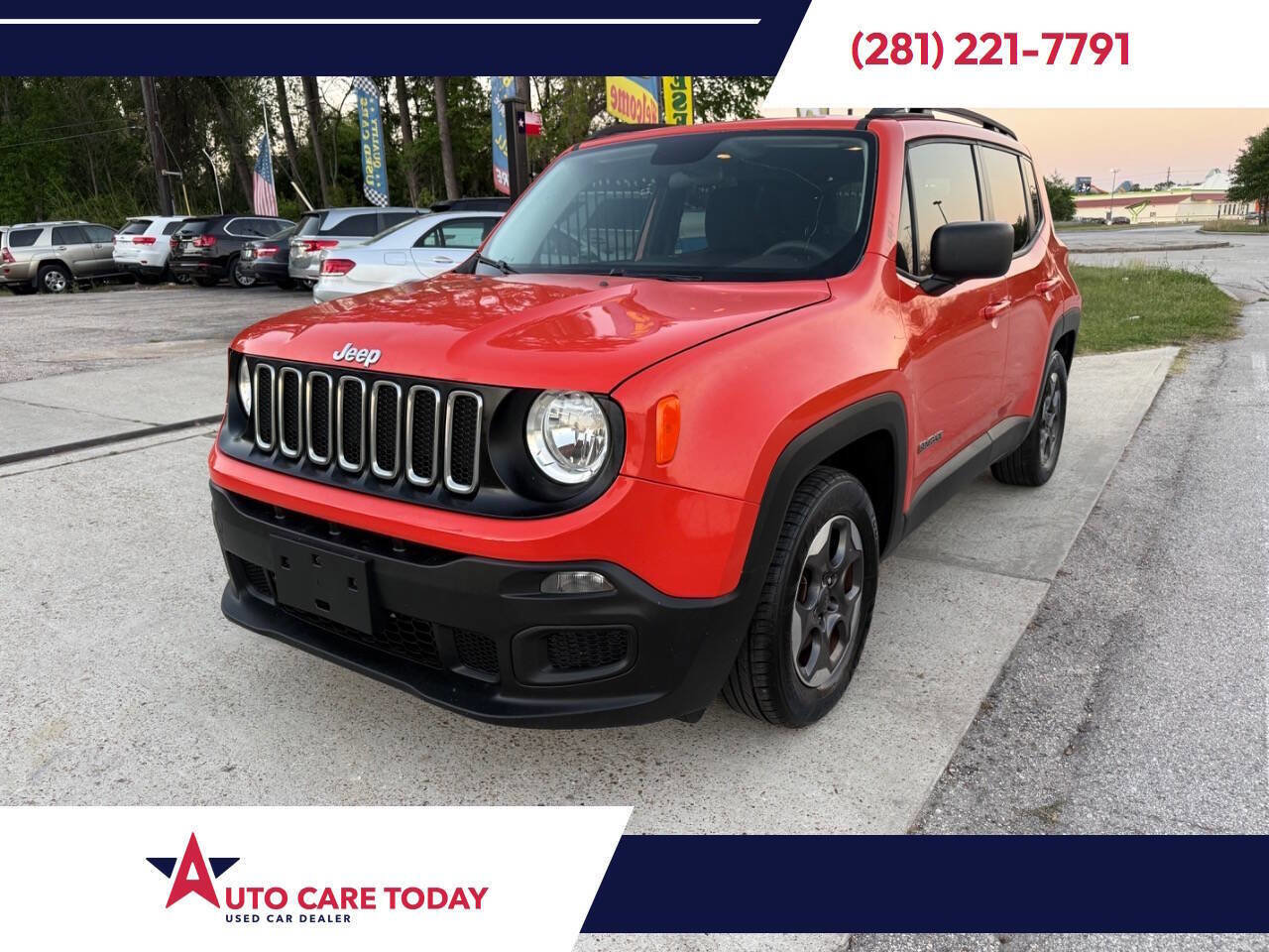Used 2016 Jeep Renegade Sport w/ Power & Air Group