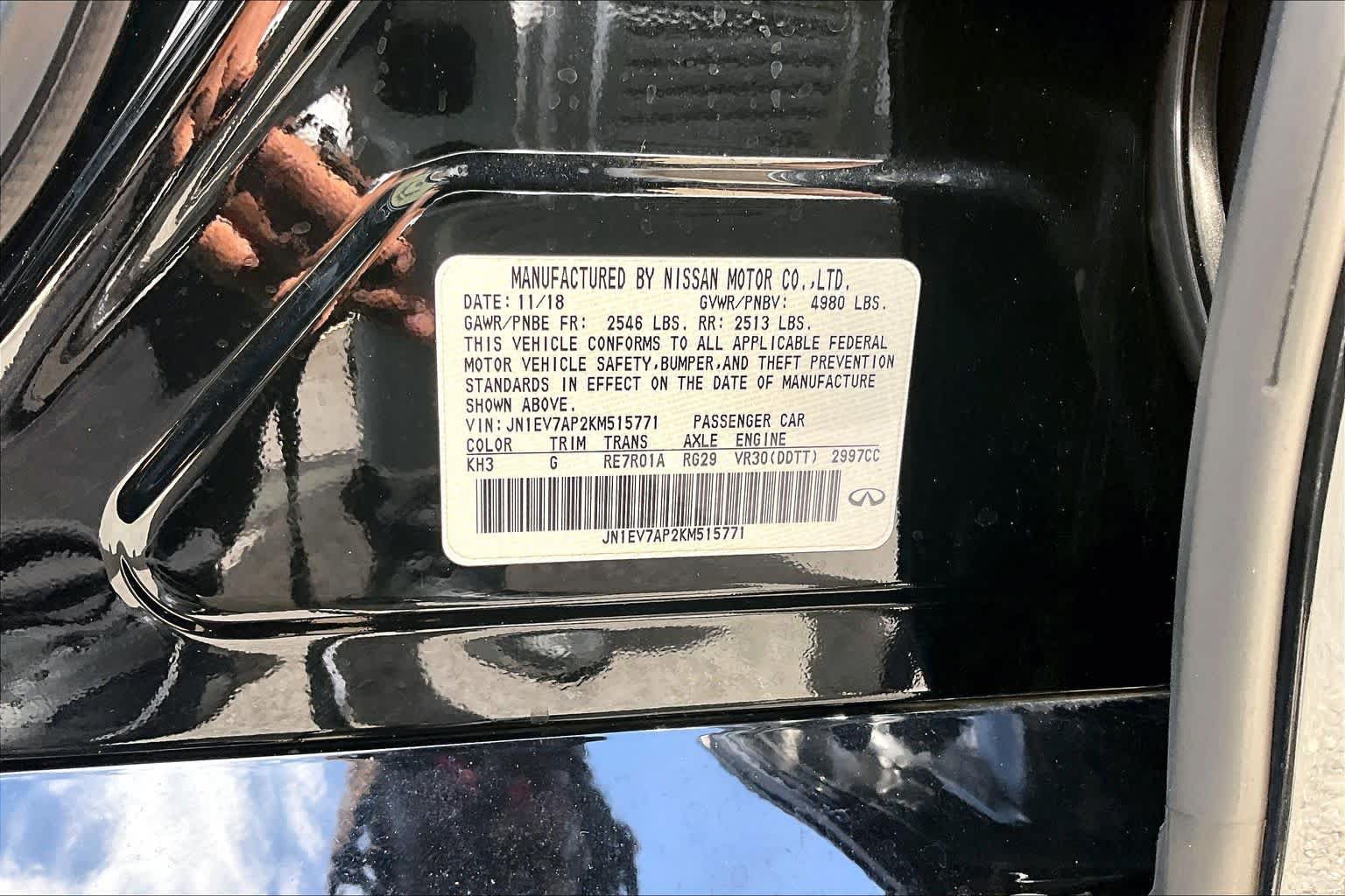 Used 2019 INFINITI Q50 Luxe w/ Essential Package (3.0T Luxe) RWD image 34