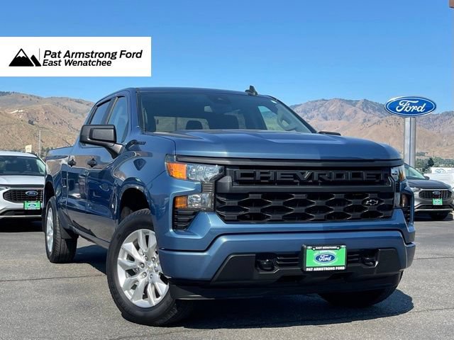 Used 2024 Chevrolet Silverado 1500 Custom w/ LPO, Dark Essentials Package AWD/4WD image 1