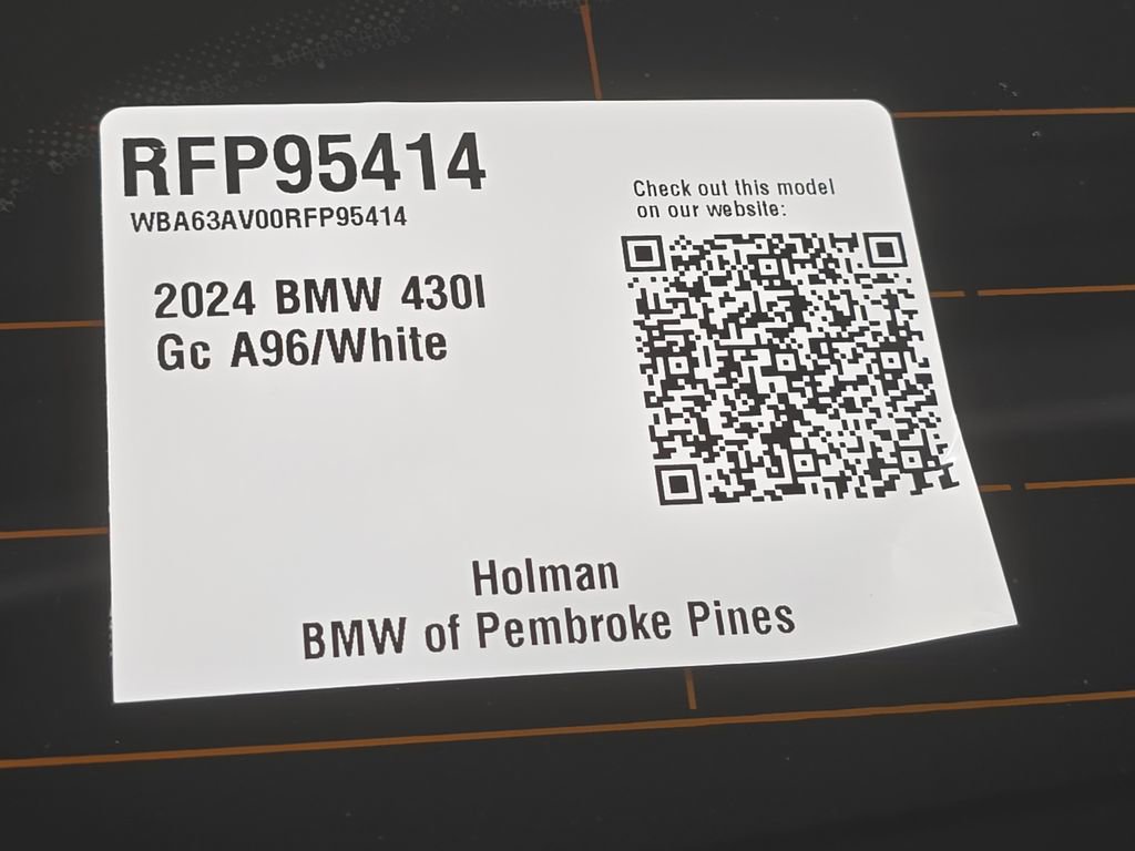 Certified 2024 BMW 430i Gran Coupe RWD image 27
