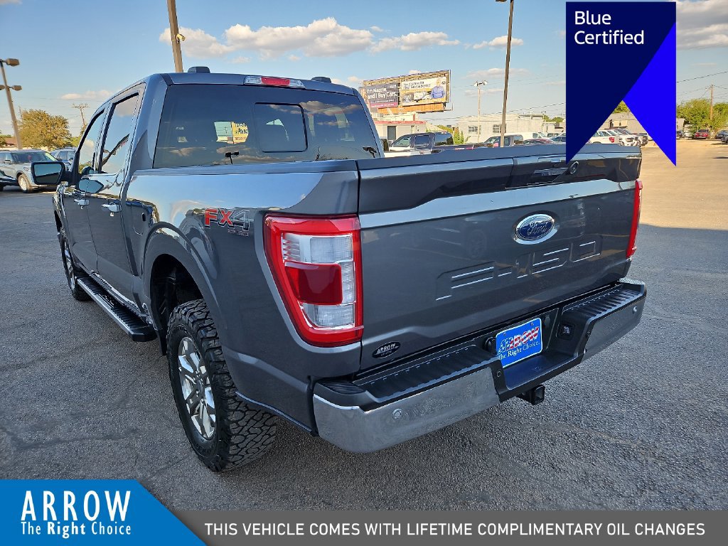 Certified 2023 Ford F150 Lariat w/ FX4 Off-Road Package AWD/4WD image 9