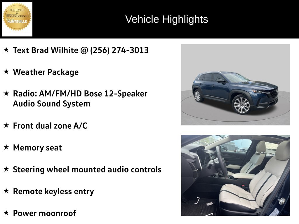 Certified 2026 MAZDA CX-50 AWD 2.5 S w/ Weather Package image 7