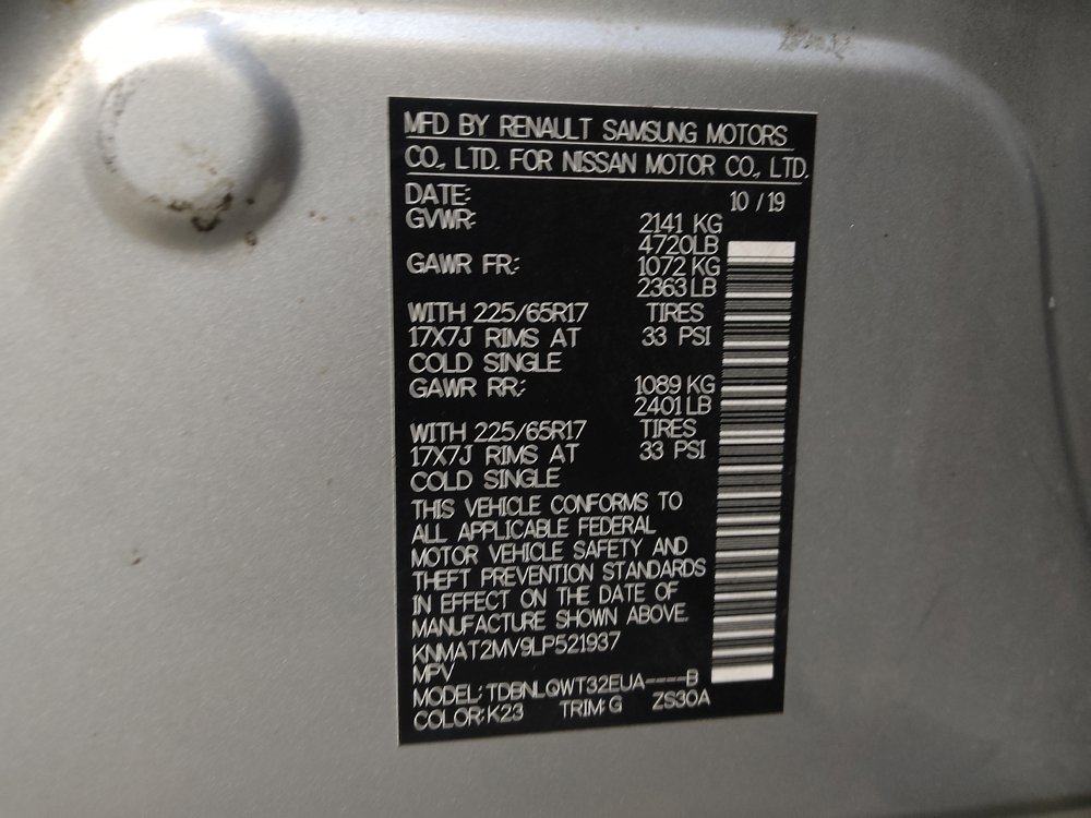 Used 2020 Nissan Rogue SV AWD/4WD image 33