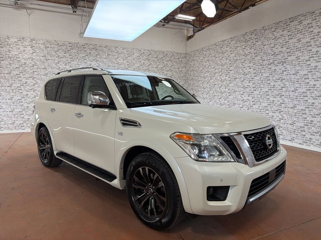 Used 2019 Nissan Armada Platinum w/ Captain's Chairs Package image 1