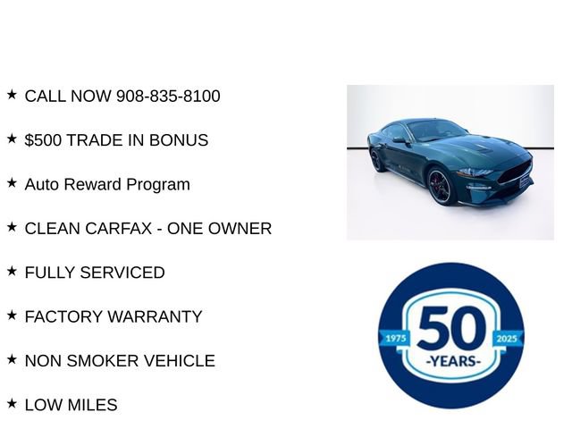 Certified 2020 Ford Mustang Bullitt w/ Bullitt Electronics Package RWD image 8