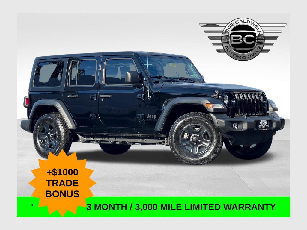 Used 2023 Jeep Wrangler Unlimited Sport AWD/4WD 360° Tour