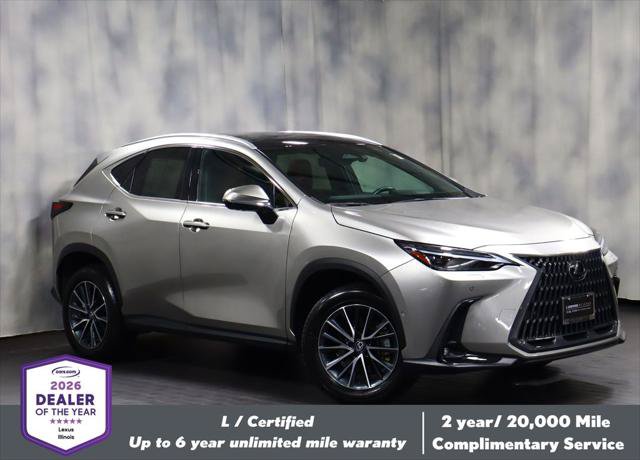 Certified 2025 Lexus NX 350h AWD w/ Rear Seat Package