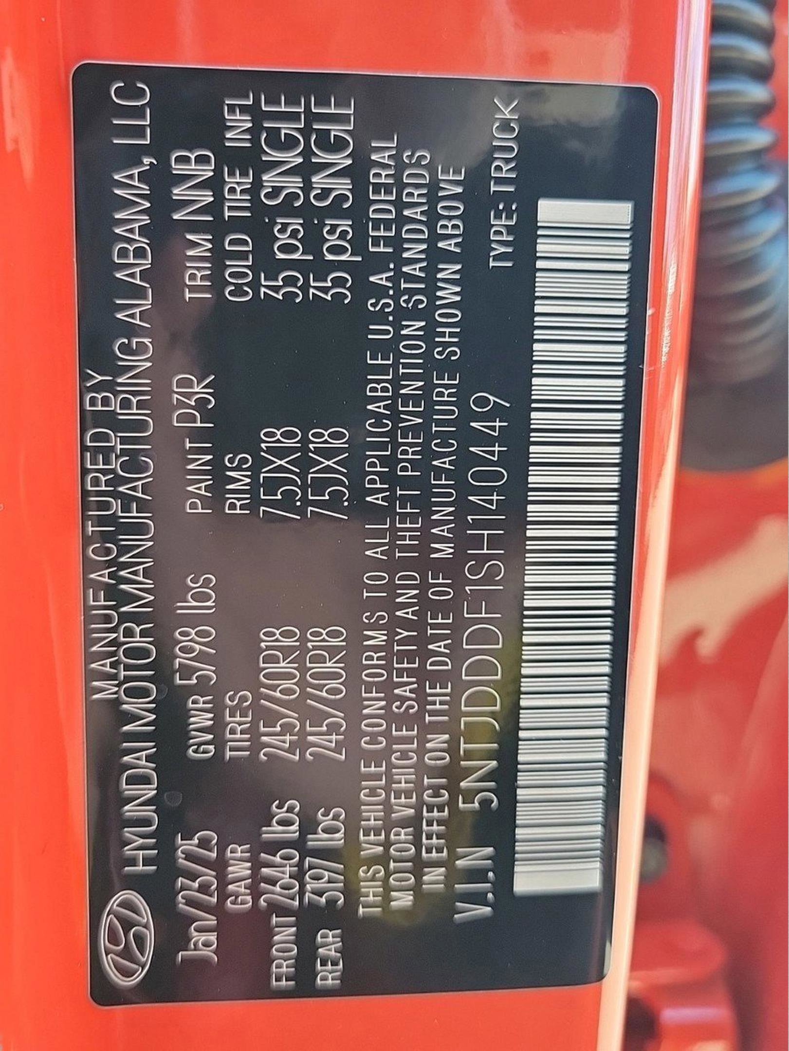 New 2025 Hyundai Santa Cruz XRT image 35