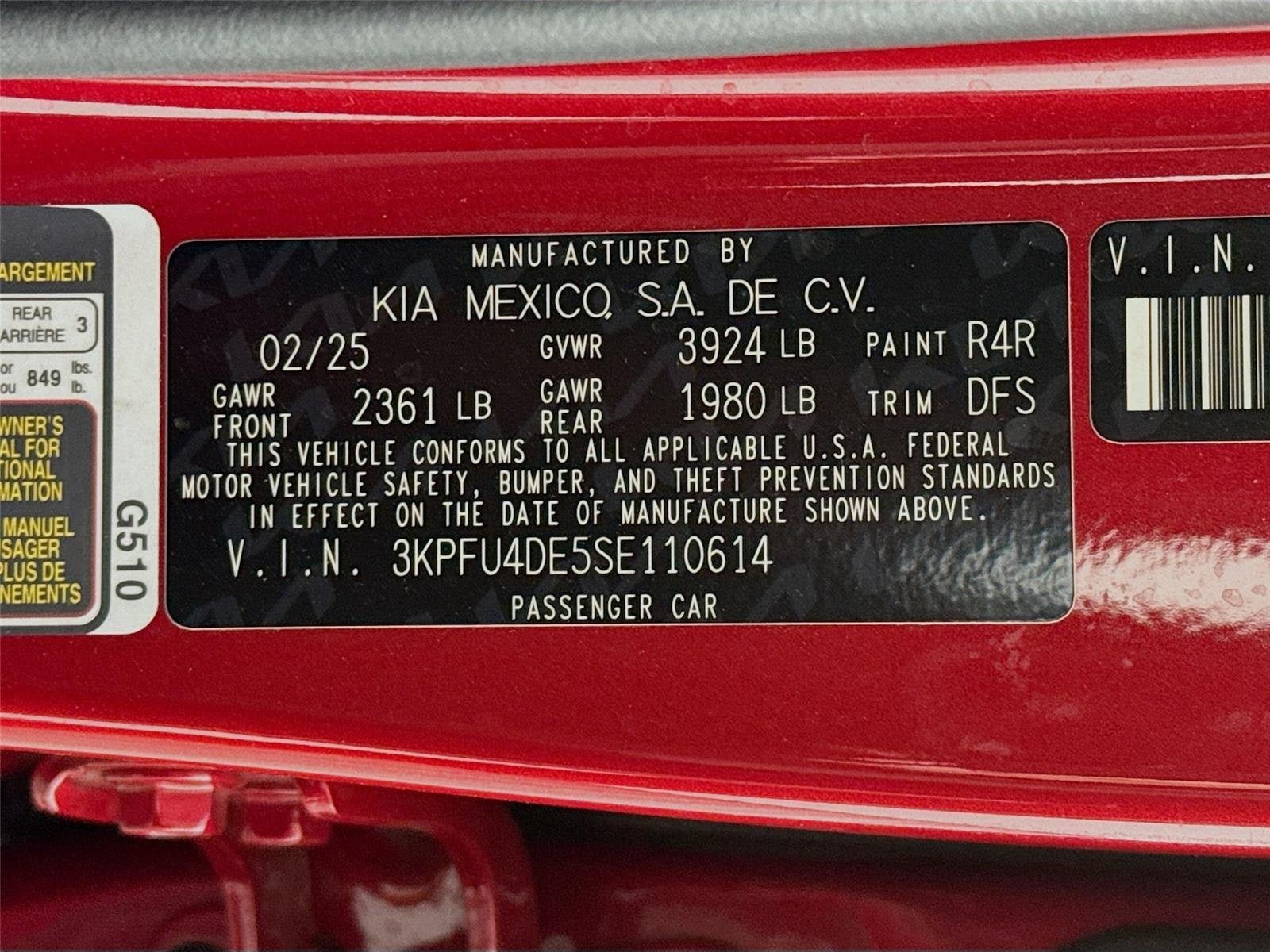 Certified 2025 Kia K4 EX FWD image 29