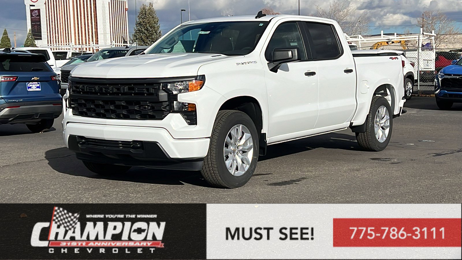 New 2025 Chevrolet Silverado 1500 Custom image 1