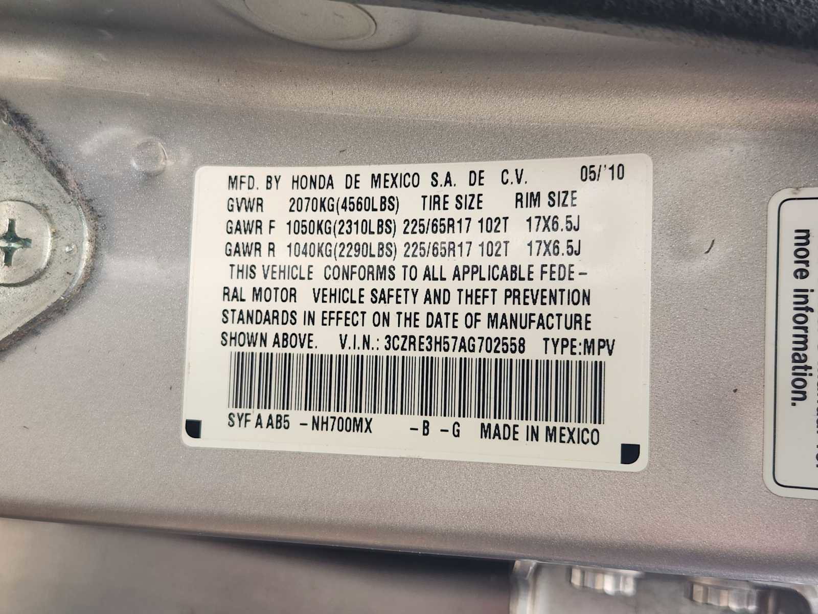 Used 2010 Honda CR-V EX image 30