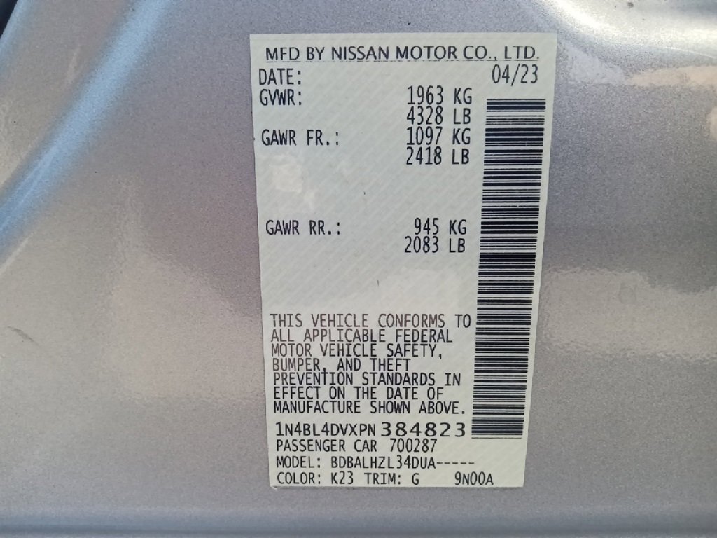 Used 2023 Nissan Altima 2.5 SV image 33