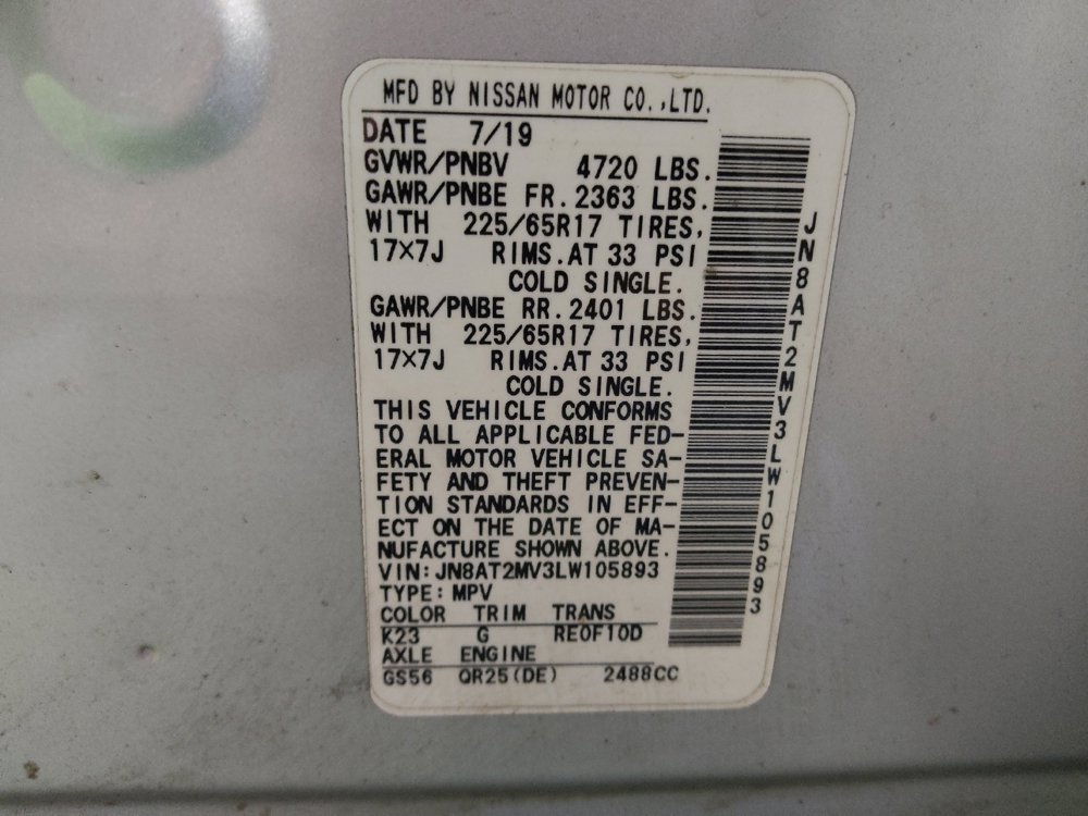 Used 2020 Nissan Rogue S w/ Special Edition Package AWD/4WD image 33