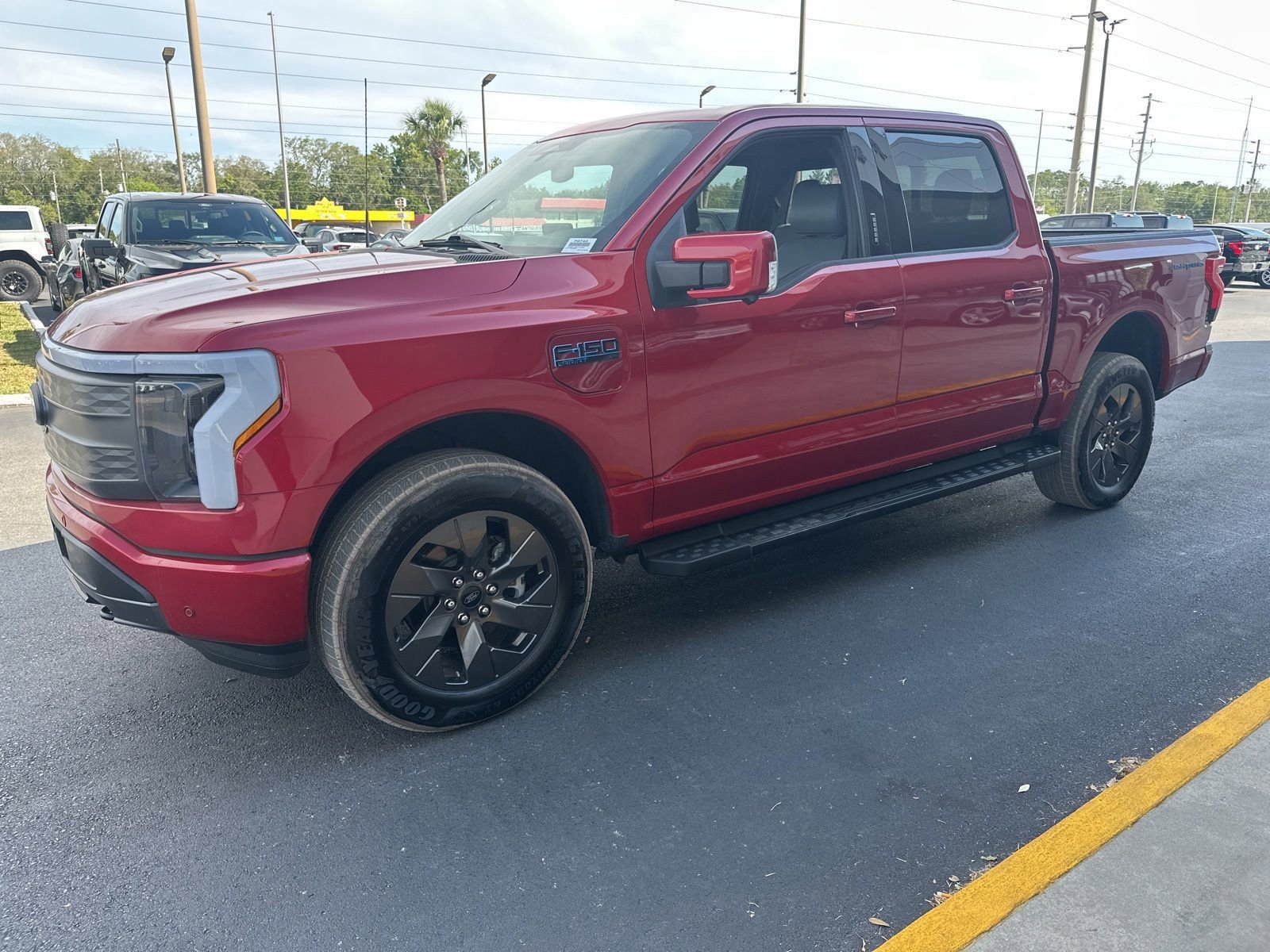 Certified 2025 Ford F150 Lightning Lariat AWD/4WD image 8