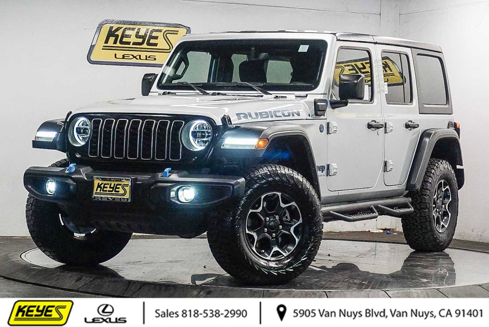 Used 2023 Jeep Wrangler Unlimited Rubicon 4xe AWD/4WD image 1