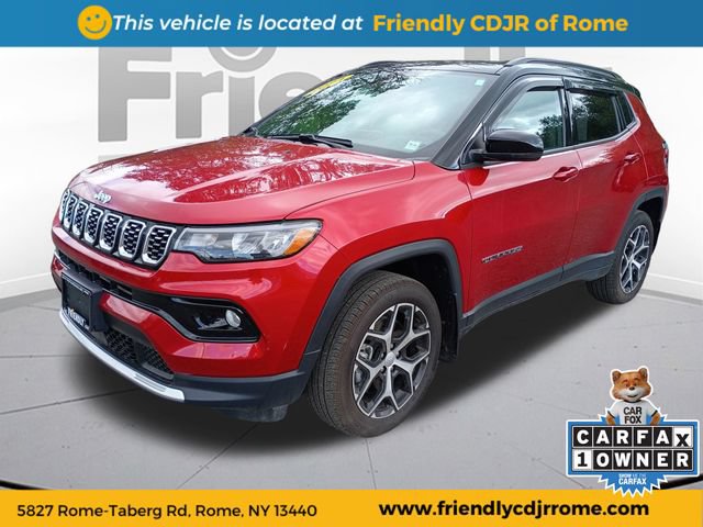 Used 2024 Jeep Compass Limited w/ Sun and Sound Group AWD/4WD image 1
