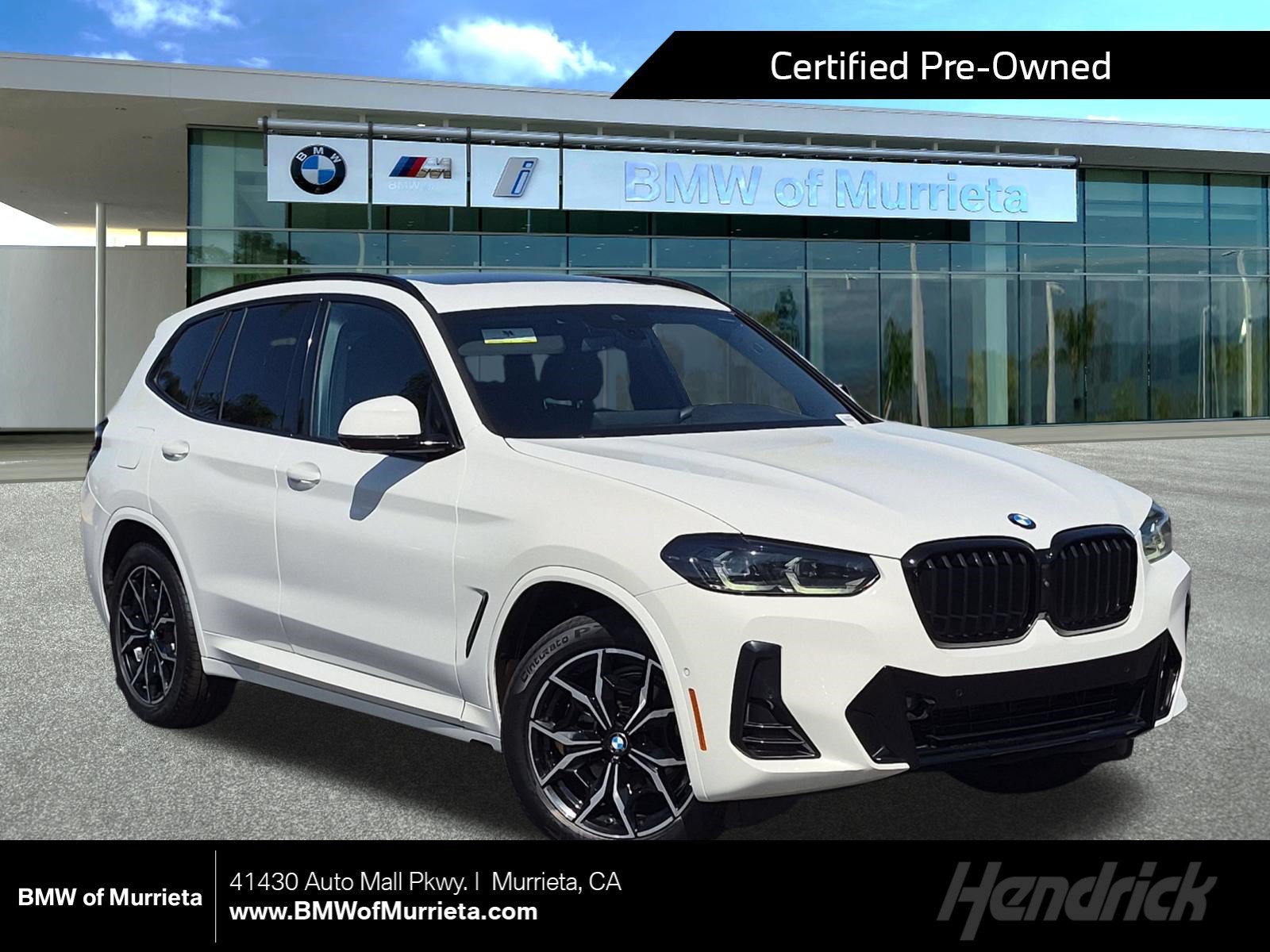 Certified 2023 BMW X3 sDrive30i w/ M Sport Package RWD image 1