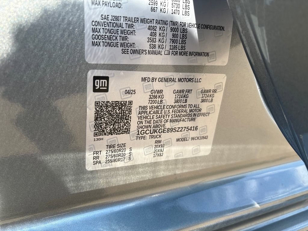 Used 2025 Chevrolet Silverado 1500 LTZ w/ LTZ Premium Package image 35