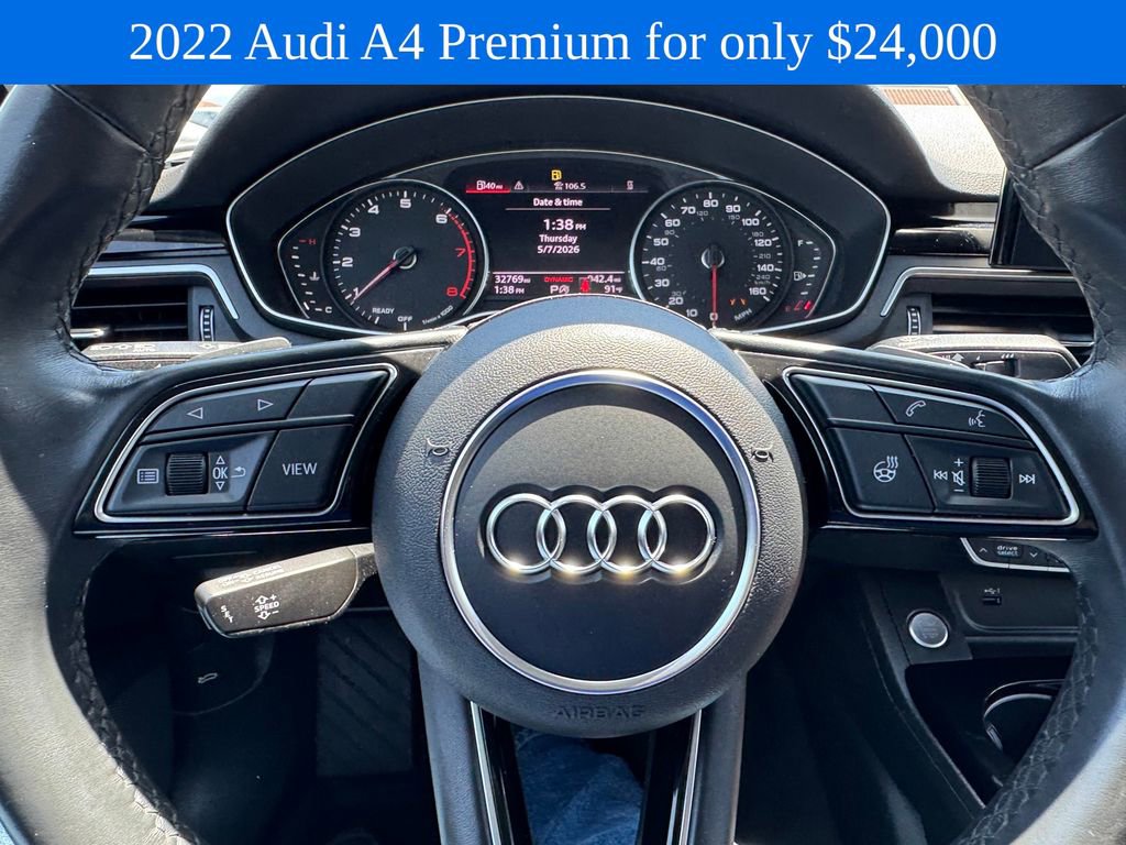 Used 2022 Audi A4 2.0T Premium w/ Convenience Package AWD/4WD image 23