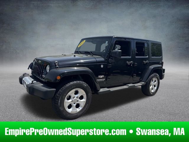 Used 2015 Jeep Wrangler Unlimited Sahara w/ Connectivity Group AWD/4WD image 1