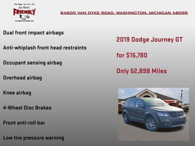 Used 2019 Dodge Journey GT w/ Driver Convenience Group image 20
