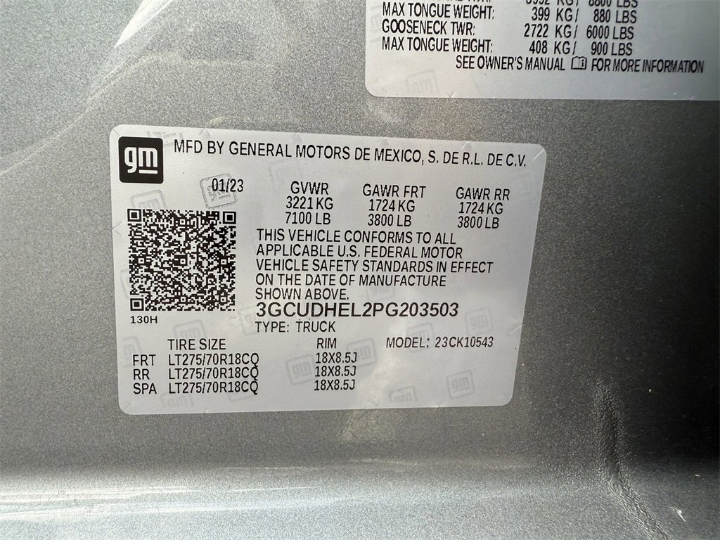 Used 2023 Chevrolet Silverado 1500 ZR2 w/ Technology Package image 27