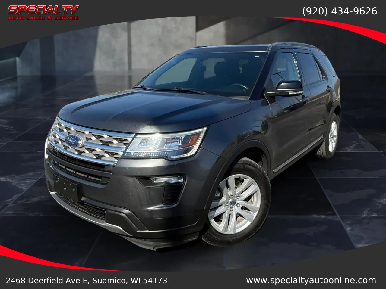 Used 2018 Ford Explorer XLT w/ Equipment Group 201A AWD/4WD image 1