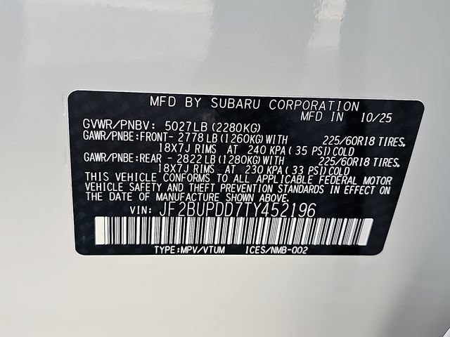 Certified 2026 Subaru Outback Limited AWD/4WD image 23