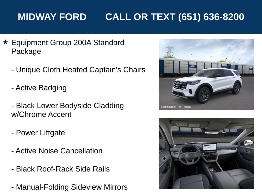 New 2026 Ford Explorer Active w/ Active Comfort Package image 7